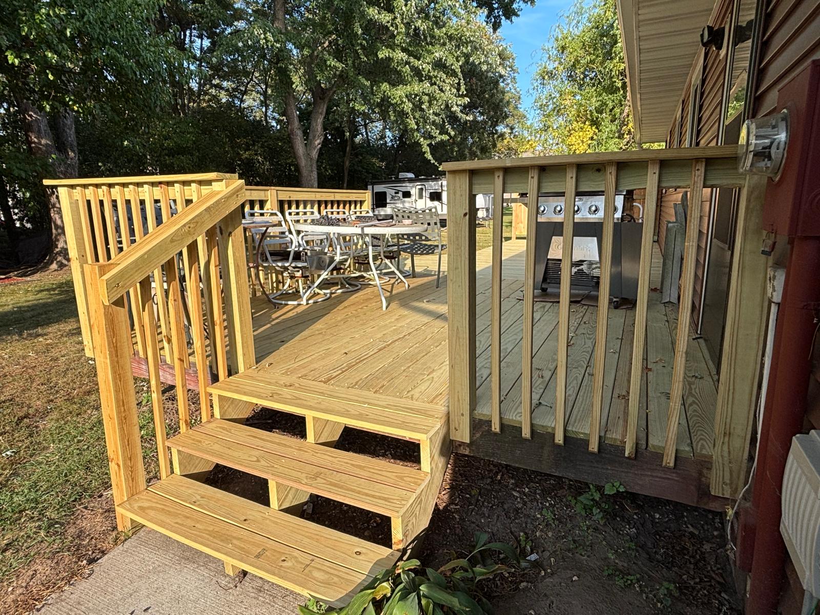 Deck Construction Project